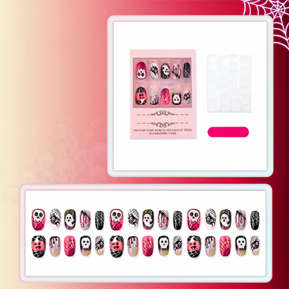 ✨ JETZT 50 % RABATT! !✨Halloween Aufklebe-Nagelset