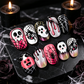 ✨ JETZT 50 % RABATT! !✨Halloween Aufklebe-Nagelset