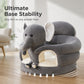 ✨ JETZT 50 % RABATT! !✨🐻 Cartoon‑Baby‑Stützsofa – Anti‑Roll‑Sitzsessel für Babys mit stabiler Rückenlehne, weicher Plüsch‑Bodensitz für Kleinkinder