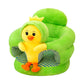 ✨ JETZT 50 % RABATT! !✨🐻 Cartoon‑Baby‑Stützsofa – Anti‑Roll‑Sitzsessel für Babys mit stabiler Rückenlehne, weicher Plüsch‑Bodensitz für Kleinkinder