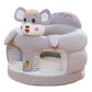✨ JETZT 50 % RABATT! !✨🐻 Cartoon‑Baby‑Stützsofa – Anti‑Roll‑Sitzsessel für Babys mit stabiler Rückenlehne, weicher Plüsch‑Bodensitz für Kleinkinder