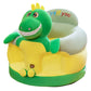 ✨ JETZT 50 % RABATT! !✨🐻 Cartoon‑Baby‑Stützsofa – Anti‑Roll‑Sitzsessel für Babys mit stabiler Rückenlehne, weicher Plüsch‑Bodensitz für Kleinkinder