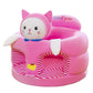 ✨ JETZT 50 % RABATT! !✨🐻 Cartoon‑Baby‑Stützsofa – Anti‑Roll‑Sitzsessel für Babys mit stabiler Rückenlehne, weicher Plüsch‑Bodensitz für Kleinkinder