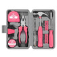 📢📢50% RABATT !!⏰Tragbares 24-teiliges Haushalts-Werkzeugset – Aufbewahrungskoffer inklusive, Hammer, Schraubenzieher, Zange, Maßband & Bits für DIY-Heimreparaturen