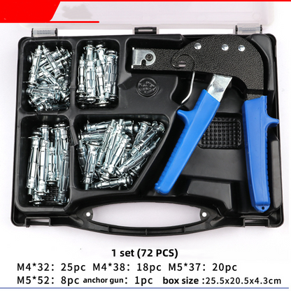 Anchor Gun Metal Setting Tool For Hollow Wall Anchor Plasterboard Fixing