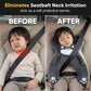 📢📢40% RABATT !!⏰Weiches H-förmiges Autokissen für Kleinkinder – Ergonomische Kopf- und Nackenstütze für Kinder