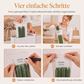 📢📢 JETZT 50 % RABATT!! ⏰ Wiederverwendbare verdickte Lebensmittelaufbewahrungsbeutel | Auslaufsicher & Geruchsbeständig Frischhaltebeutel für Küche & Lebensmittel