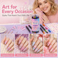 ✨ JETZT 50 % RABATT! !✨💅 24-farbige Nagelkunststifte mit zwei Spitzen – Einfache DIY-Nageldesigns