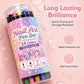 ✨ JETZT 50 % RABATT! !✨💅 24-farbige Nagelkunststifte mit zwei Spitzen – Einfache DIY-Nageldesigns