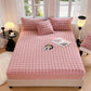 Plush Thickened Fitted Sheet