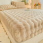 Plush Thickened Fitted Sheet