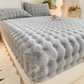Plush Thickened Fitted Sheet