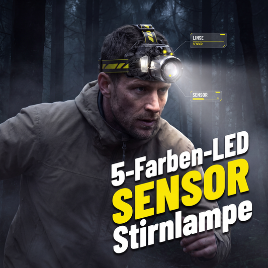 📢📢50% RABATT !!⏰Wiederaufladbare Multi-Light LED-Stirnlampe