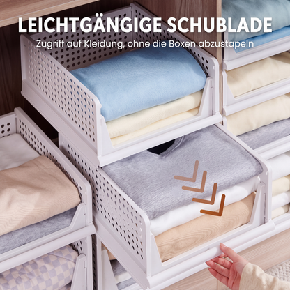 📢📢50% RABATT NU!! ⏰Stapelbarer Kleiderschrank-Organizer mit Schublade