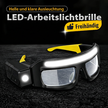 📢📢40% RABATT !!⏰Freihändige LED-Arbeitslichtbrille