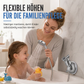 📢📢50% RABATT !!⏰Verstellbarer Duschkopfhalter mit Saugnapf – Ohne Bohren, Mehrwinklig, Starke Saugkraft ✨