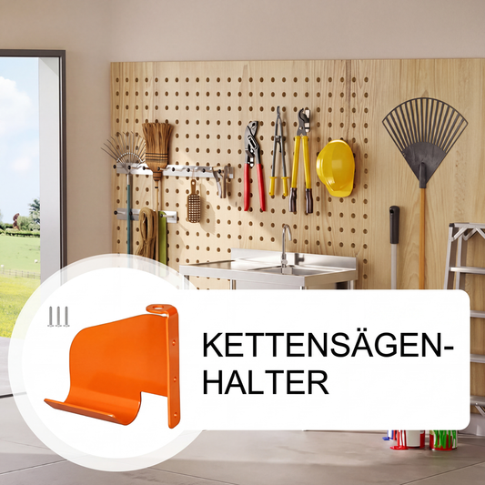📢📢50% RABATT !!⏰Robuste Kettensägen-Wandhalterung