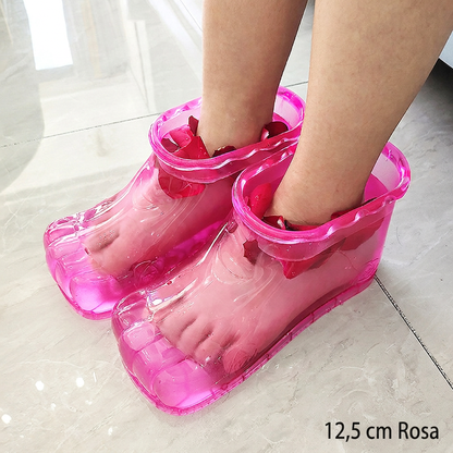 📢📢40% RABATT !!⏰2 Stück bewegliche Fußbad-Massageschuhe für zu Hause