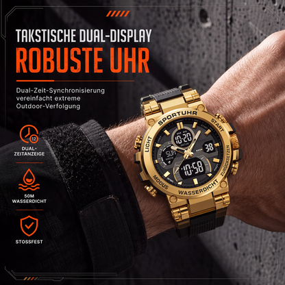 📢📢40% RABATT !!⏰Taktische Digital-Sportuhr im Stil 50M, wasserdicht und multifunktional
