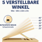 📢📢40% RABATT !!⏰Verstellbares schräges Holzbrett zum Dehnen der Waden