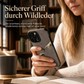 📢📢Zeitlich begrenztes Sonderangebot：1+1 GRATIS!⏰iPhone Hülle in Wildleder-Optik mit Kreuz-Motiv – Vintage Design & stilvoller Schutz