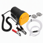 📢📢40% RABATT !!⏰12V 24V Tragbare elektrische selbstansaugende Transferpumpe, Mikro-Dieselöl-Absauger für Autos