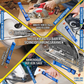 📢📢50% RABATT !!⏰Tragbarer, verstellbarer Messerhalter aus ABS