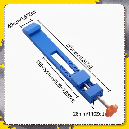 📢📢50% RABATT !!⏰Tragbarer, verstellbarer Messerhalter aus ABS