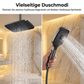 Regenduschen-System mit LED-Digitalanzeige