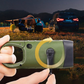 Outdoor-Notlampe (Handkurbel + Solar + USB-Aufladung)