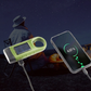 Outdoor-Notlampe (Handkurbel + Solar + USB-Aufladung)