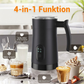 📢📢40% RABATT !!⏰4-in-1 Milchaufschäumer und Dampfgarer mit 350 ml Fassungsvermögen