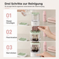 Automatische elektrische Make-up-Pinsel-Reinigungs- und Trocknungsmaschine mit UV-Desinfektion und Schnelltrocknungsfunktion