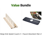 Foldable Sink Splatter Guard with Suction Cups