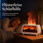 📢📢40% RABATT !!⏰Kleiner Kaminflammen-Luftbefeuchter und Aromatherapie-Diffusor für ätherische Öle, automatischer Duftspender