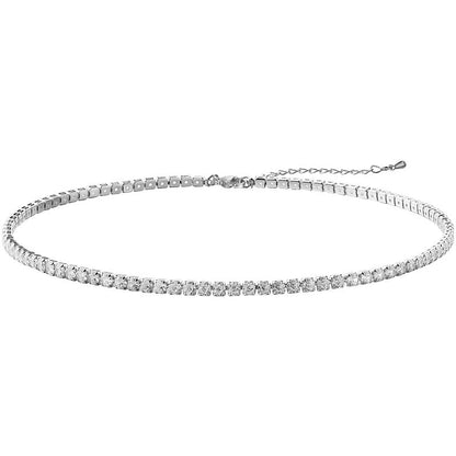 ⏳Spécial à durée limitée⏰Collier Tennis Luxe Intégral en Zircon 📿🪡