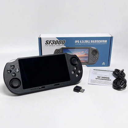 📢📢50% RABATT !!⏰SF3000 Tragbare Handheld HD-Spielekonsole-Set