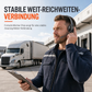 Drahtloses Bluetooth-Headset für Callcenter mit ENC-Umgebungsgeräuschunterdrückung und automatischer Kopplung für Kundenservice und Lkw-Fahrer