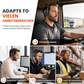 Drahtloses Bluetooth-Headset für Callcenter mit ENC-Umgebungsgeräuschunterdrückung und automatischer Kopplung für Kundenservice und Lkw-Fahrer