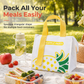 ✨ JETZT 50 % RABATT! !✨🥗 Mahlzeiten den ganzen Tag frisch halten! Isolierte verdickte Lunchtasche