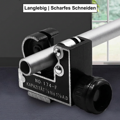 📢📢50% RABATT !!⏰Kompakter Rohrabschneider mit leichtgängigem Griffknopf