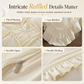 French Princess Style Washed Cotton Bedding Set Simple and Fresh 4-Piece Duvet Cover and Sheet Set for All Seasons