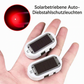 Kompakte solarbetriebene diebstahlsichere LED-Blinklampe