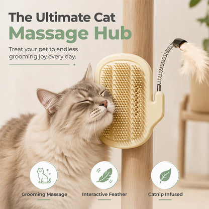🐾 50% RABATT! 🐾2‑in‑1 Eck-Pflegezubehör – Selbstpflege & Federangel ✨