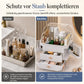 💄 Kosmetik-Organizer für den Schreibtisch – großes Fassungsvermögen, staubdicht & elegant, für Schlafzimmer & Zuhause