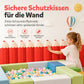 ✨ JETZT 50 % RABATT! !✨Bleistiftförmige selbstklebende stoßfeste weiche Wandaufkleber, Tatami-Kopfteilpolster für Kinderzimmer und Kindergarten