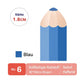 ✨ JETZT 50 % RABATT! !✨Bleistiftförmige selbstklebende stoßfeste weiche Wandaufkleber, Tatami-Kopfteilpolster für Kinderzimmer und Kindergarten