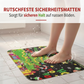 4-teiliges wasserdichtes Weihnachtsduschvorhang-Set