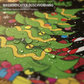 4-teiliges wasserdichtes Weihnachtsduschvorhang-Set