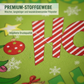 4-teiliges wasserdichtes Weihnachtsduschvorhang-Set